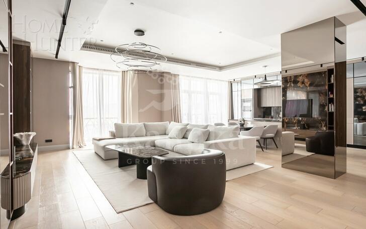 3-КОМН. КВАРТИРА С ОТДЕЛКОЙ 144 М² НА 4 ЭТАЖЕ