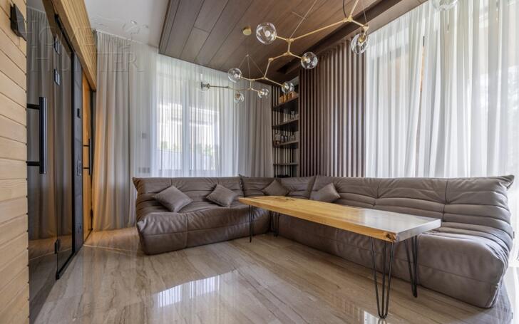 2-этажный коттедж 550 м² с отделкой