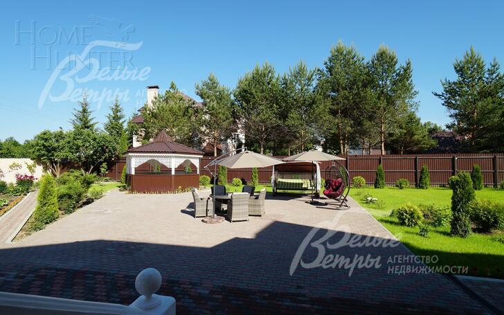 2-этажный коттедж 800 м² с отделкой