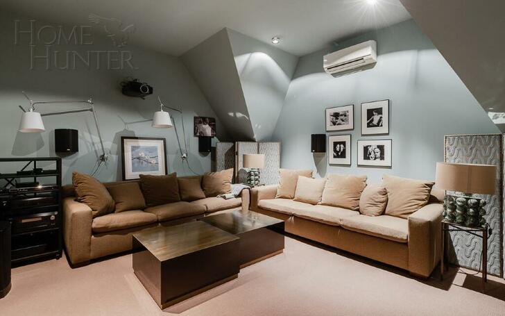 3-этажный коттедж 580 м² с отделкой