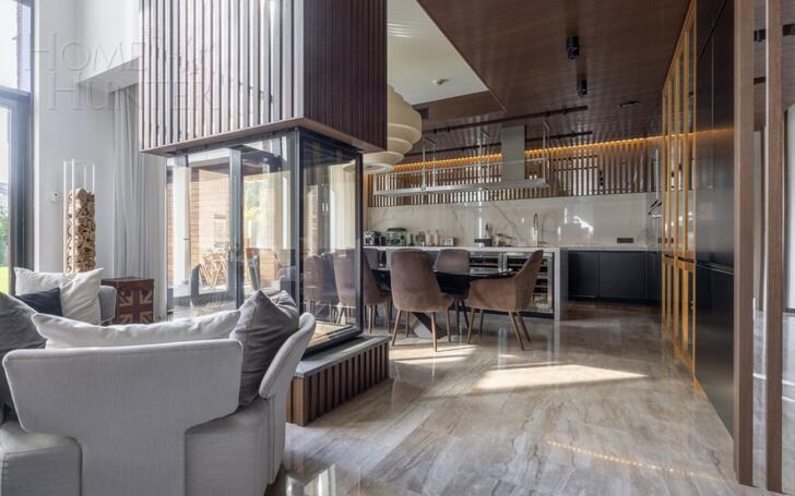 2-этажный коттедж 550 м² с отделкой