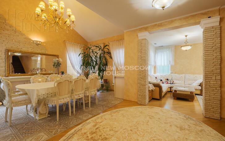 2-этажный коттедж 287 м² с отделкой