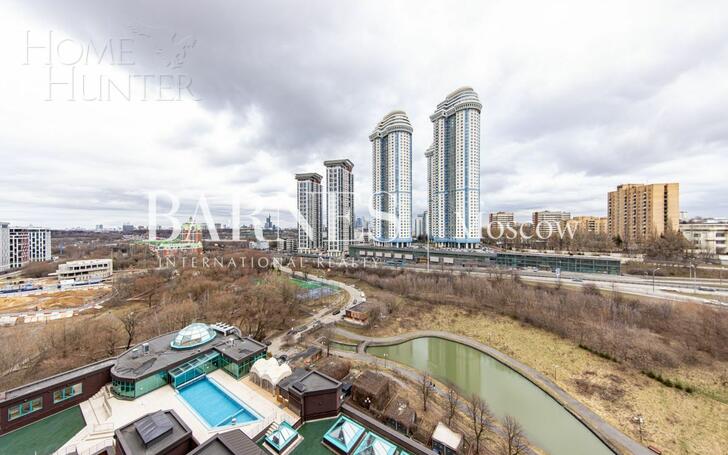 2-УРОВНЕВЫЙ ПЕНТХАУС БЕЗ ОТДЕЛКИ 252 М² НА 21 ЭТАЖЕ