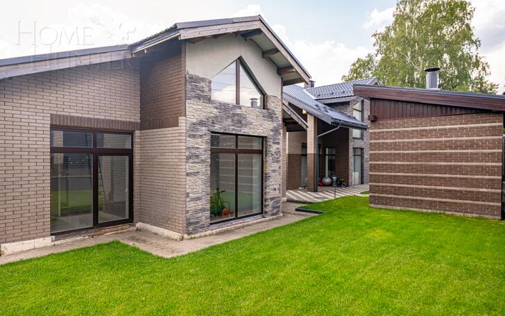 2-этажный коттедж 350 м² с отделкой