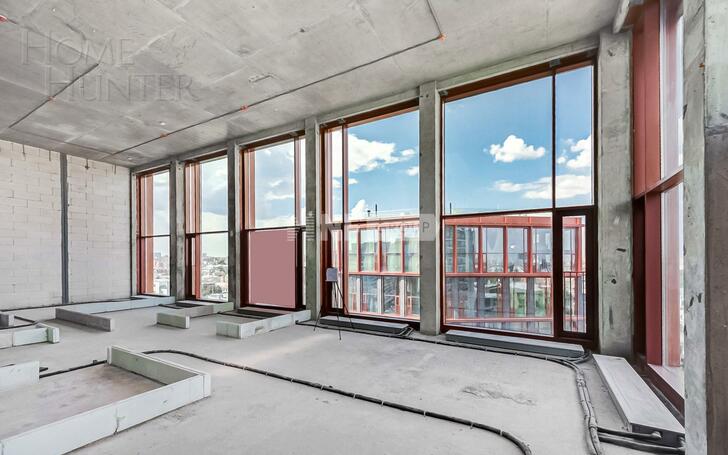 5-КОМН. ПЕНТХАУС БЕЗ ОТДЕЛКИ 179.2 М² НА 11 ЭТАЖЕ