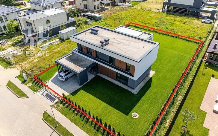 2-этажный коттедж 489 м² без отделки