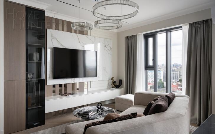 4-КОМН. КВАРТИРА С ОТДЕЛКОЙ 130 М² НА 21 ЭТАЖЕ