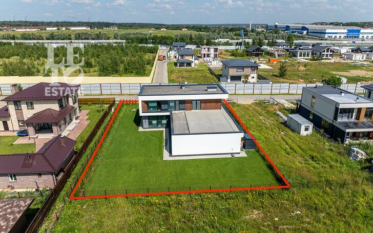 2-этажный коттедж 489 м² без отделки