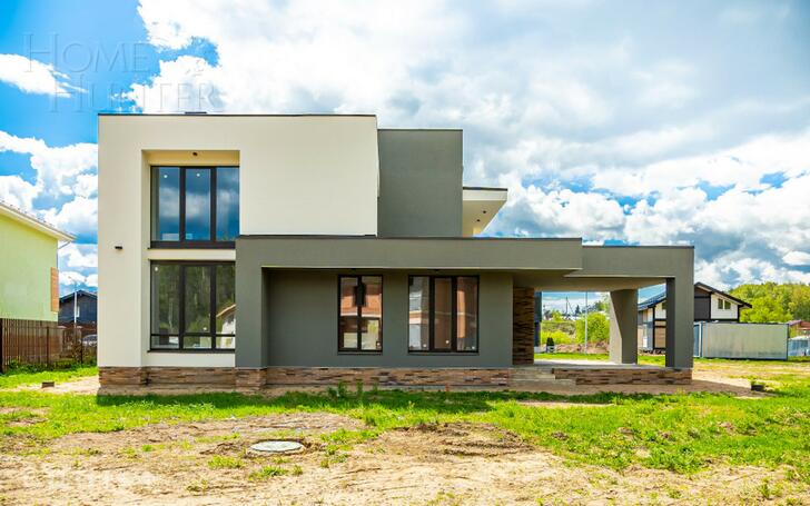2-этажный коттедж 550 м² без отделки