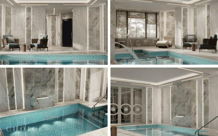 2-этажный коттедж 650 м² без отделки