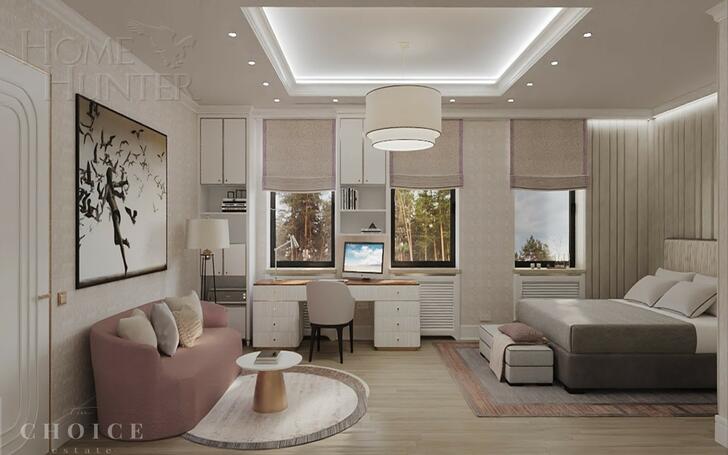 3-этажный коттедж 420 м² с отделкой