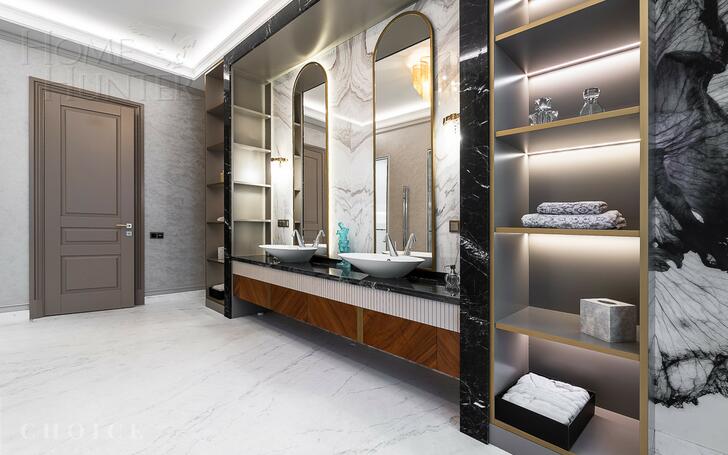 2-этажный коттедж 1 350 м² с отделкой