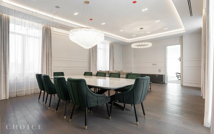 3-этажный коттедж 1 445 м² с отделкой