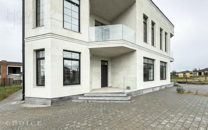 2-этажный коттедж 520 м² без отделки