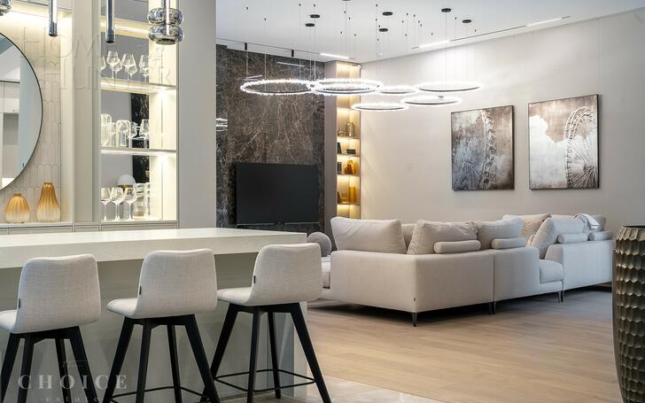 2-этажный коттедж 380 м² с отделкой