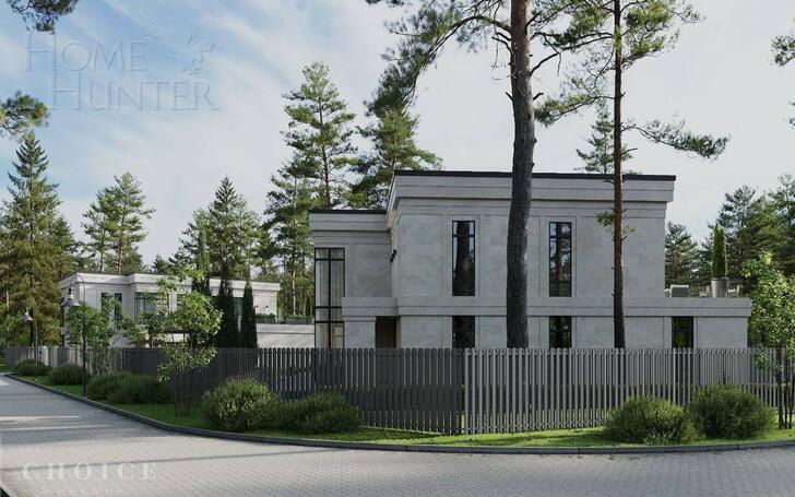 2-этажный коттедж 520 м² без отделки