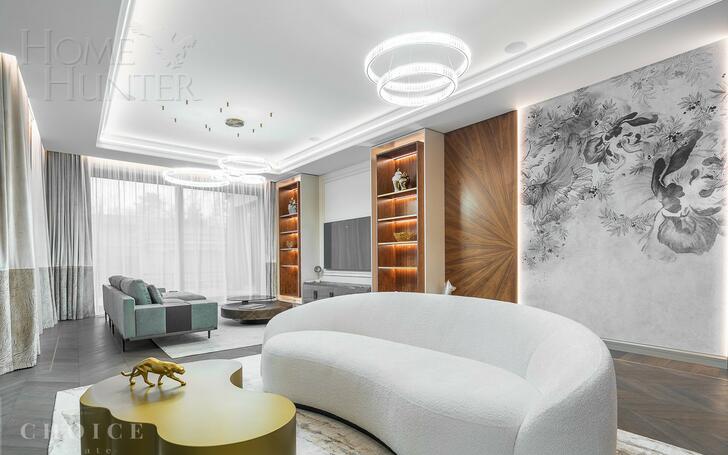 2-этажный коттедж 1 350 м² с отделкой