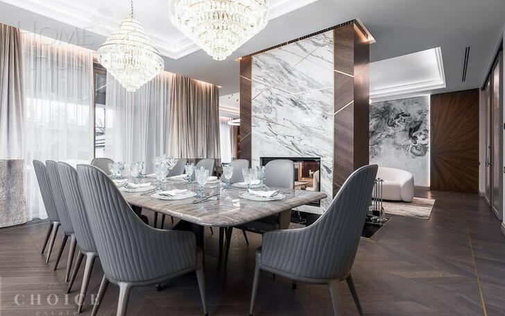 2-этажный коттедж 1 350 м² с отделкой