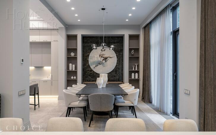 2-этажный коттедж 380 м² с отделкой