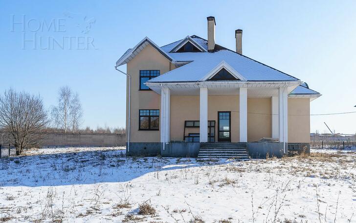 2-этажный коттедж 550 м² без отделки