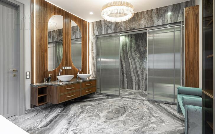 2-этажный коттедж 1 120 м² с отделкой