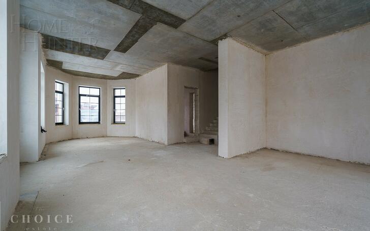 2-этажный коттедж 520 м² без отделки