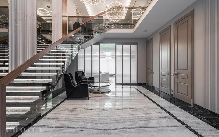 2-этажный коттедж 1 350 м² с отделкой