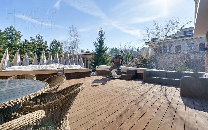 2-этажный коттедж 550 м² с отделкой