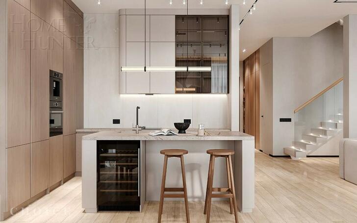 2-этажный коттедж 520 м² с отделкой