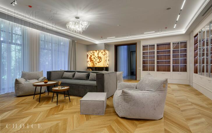 2-этажный коттедж 730 м² с отделкой
