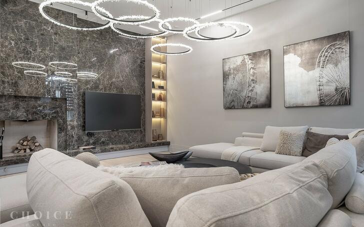 2-этажный коттедж 380 м² с отделкой