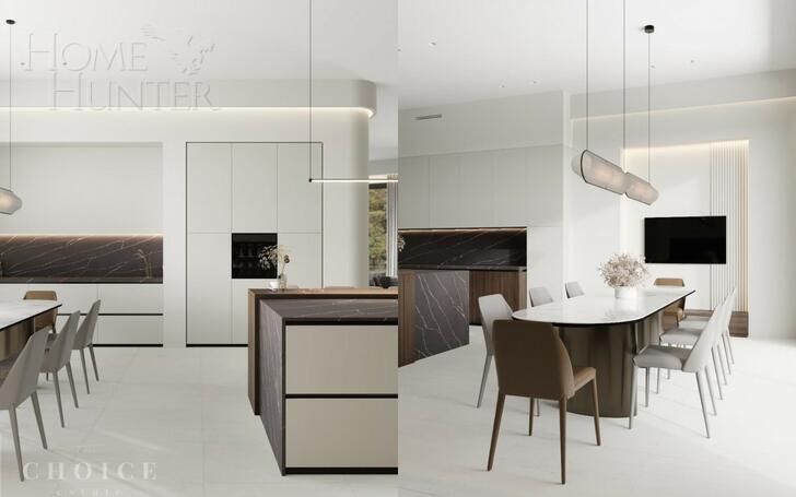 2-этажный коттедж 900 м² без отделки
