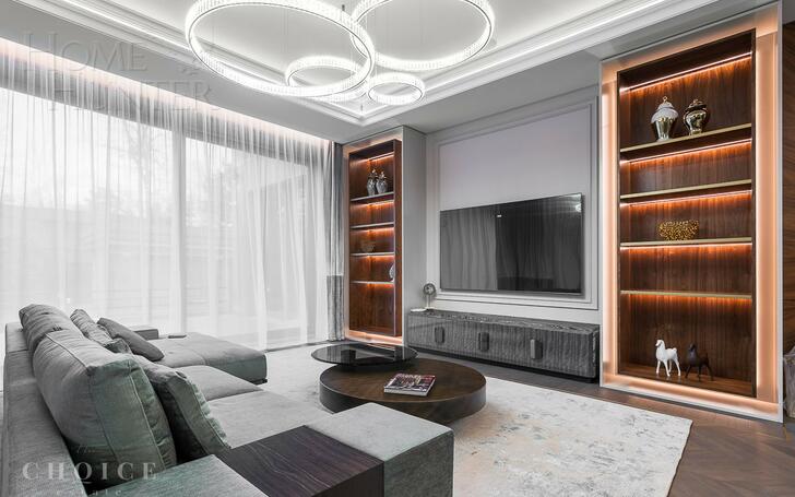 2-этажный коттедж 1 350 м² с отделкой