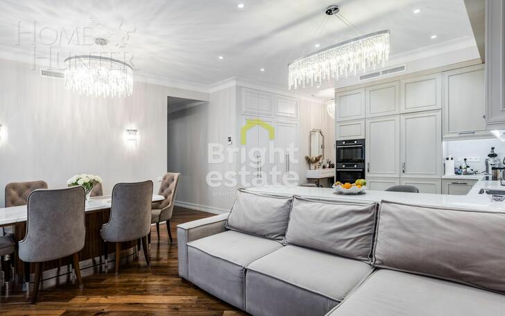 4-КОМН. КВАРТИРА С ОТДЕЛКОЙ 87.9 М² НА 24 ЭТАЖЕ