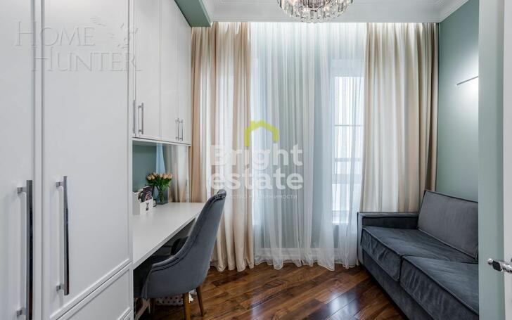 4-КОМН. КВАРТИРА С ОТДЕЛКОЙ 87.9 М² НА 24 ЭТАЖЕ