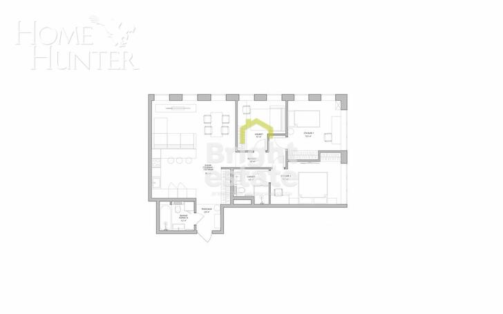 4-КОМН. КВАРТИРА С ОТДЕЛКОЙ 87.9 М² НА 24 ЭТАЖЕ