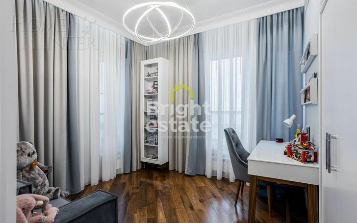 4-КОМН. КВАРТИРА С ОТДЕЛКОЙ 87.9 М² НА 24 ЭТАЖЕ