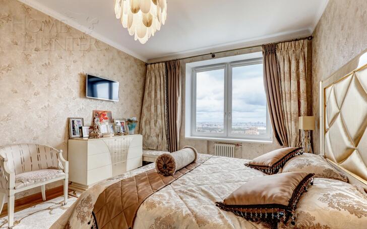 2-КОМН. КВАРТИРА С ОТДЕЛКОЙ 109.5 М² НА 29 ЭТАЖЕ