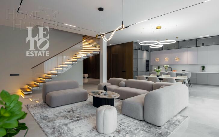 2-этажный коттедж 507.3 м² с отделкой