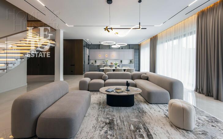 2-этажный коттедж 507.3 м² с отделкой