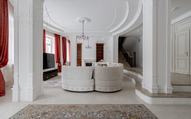 2-этажный коттедж 500 м² с отделкой