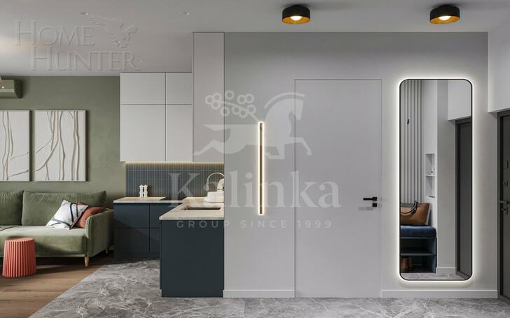 2-КОМН. КВАРТИРА С ОТДЕЛКОЙ 41 М² НА 3 ЭТАЖЕ