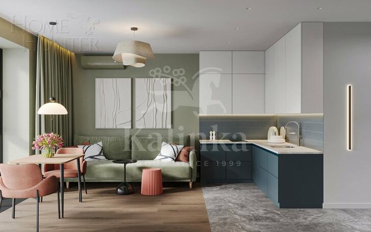 2-КОМН. КВАРТИРА С ОТДЕЛКОЙ 41 М² НА 3 ЭТАЖЕ