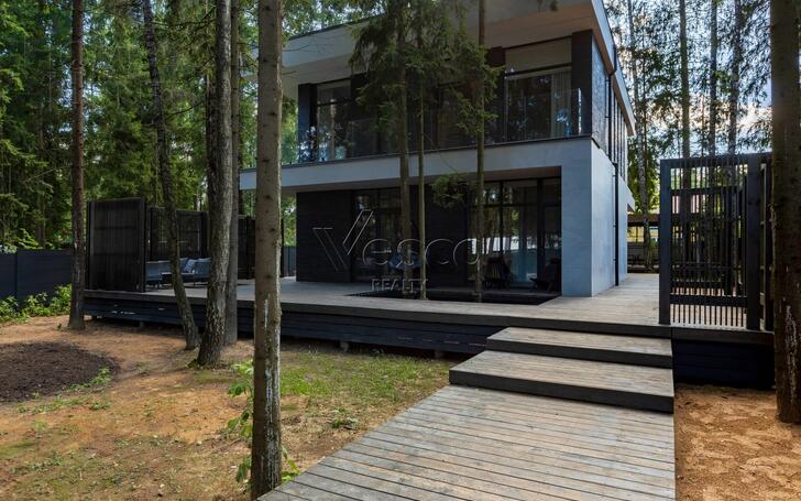2-этажный коттедж 252 м² с отделкой
