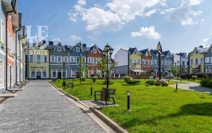 1-этажный коттедж 197.45 м² без отделки