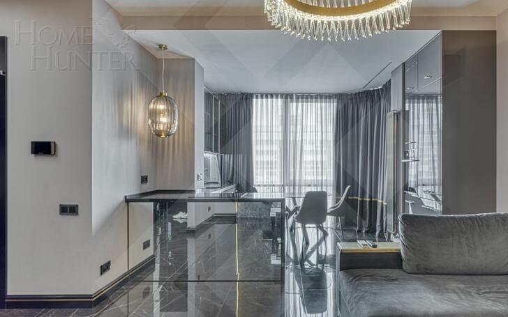 2-КОМН. КВАРТИРА С ОТДЕЛКОЙ 50 М² НА 10 ЭТАЖЕ