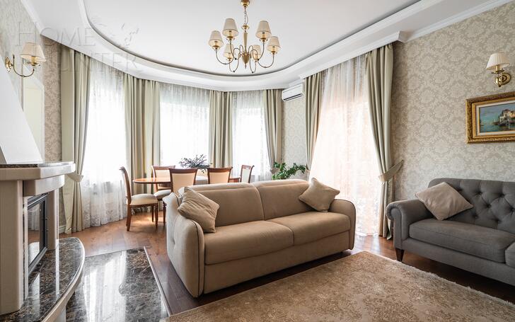 2-этажный коттедж 400 м² с отделкой