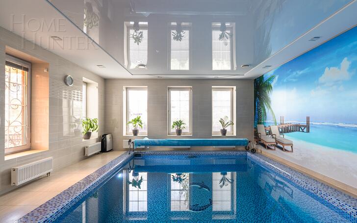 2-этажный коттедж 400 м² с отделкой