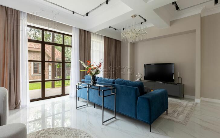 2-этажный коттедж 505 м² с отделкой