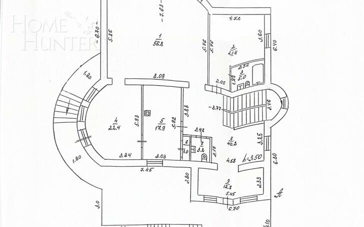2-этажный коттедж 600 м² с отделкой